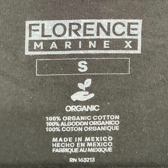 Florence Marine X Size Small Gravity Movie Organic T-Shirt Black $38 msrp M4-3 - Picture 5 of 10